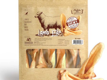 35% OFF: Absolute Bites Lamb Ear Grain-Free Air-Dried Dog Chews on Sale