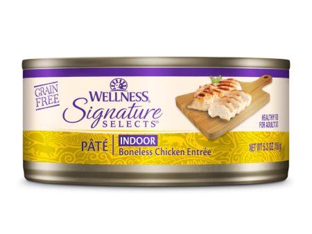 20% OFF: Wellness Core Signature Selects Pate Boneless Chicken Indoor Grain-Free Canned Cat Food 5.3oz Online