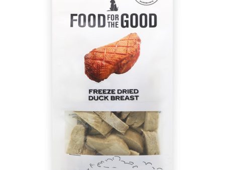 25% OFF: Food For The Good Duck Breast Freeze-Dried Treats For Cats & Dogs 70g Online Hot Sale