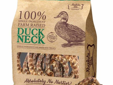 35% OFF: Absolute Bites Duck Necks Dog Chews 350g Supply