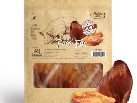 35% OFF: Absolute Bites Pork Ear Grain-Free Air-Dried Dog Chews Hot on Sale