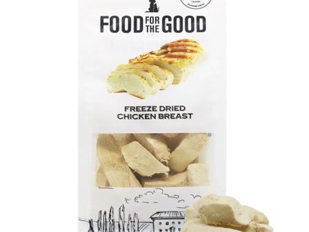 25% OFF: Food For The Good Chicken Breast Freeze-Dried Treats For Cats & Dogs For Cheap