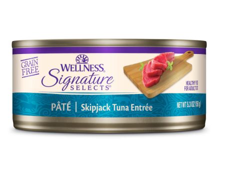 20% OFF: Wellness Core Signature Selects Pate Skipjack Tuna Grain-Free Canned Cat Food 5.3oz Fashion