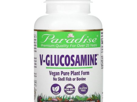 Paradise Herbs V-Glucosamine 120 Vegetarian Capsules Supply