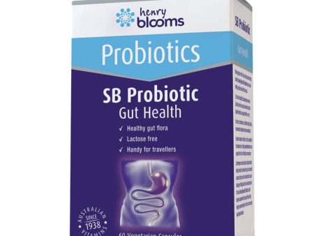 Henry Blooms Sb Probiotic Gut Health 60 Veggie Capsules on Sale