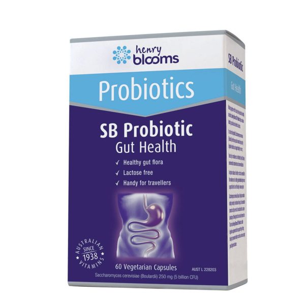 Henry Blooms Sb Probiotic Gut Health 60 Veggie Capsules on Sale