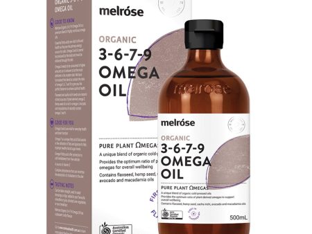 Melrose Organic 3, 6, 7, 9 Omega Oil 500ml Discount