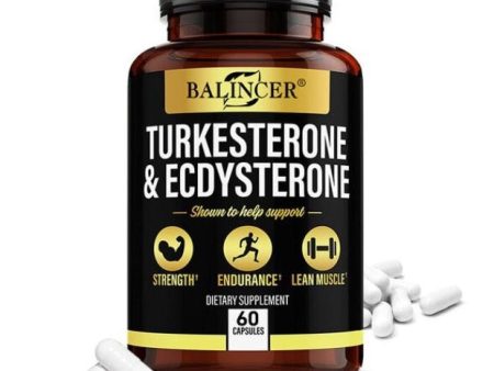 ECDYTURK (Turkesterone + Ecdysterone) 60 Capsules Online Hot Sale