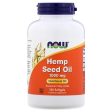 Now Foods Hemp Seed Oil 1000mg 120 Softgels Hot on Sale