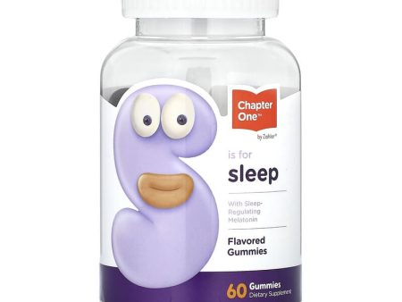 Chapter One, S is for Sleep, With Sleep-Regulating Melatonin, Flavored, 60 Gummies Online Hot Sale