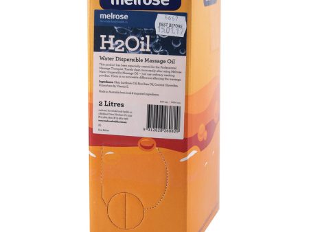 Melrose H2Oil Water Dispersible Massage Oil 2L Online Hot Sale