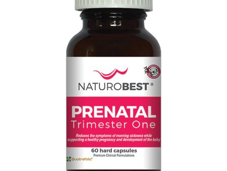 Naturobest Prenatal Trimester One 60 Capsules For Sale