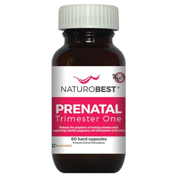 Naturobest Prenatal Trimester One 60 Capsules For Sale