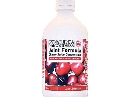 Nature S Goodness Joint Formula Cherry Juice Concentrate 500ml on Sale