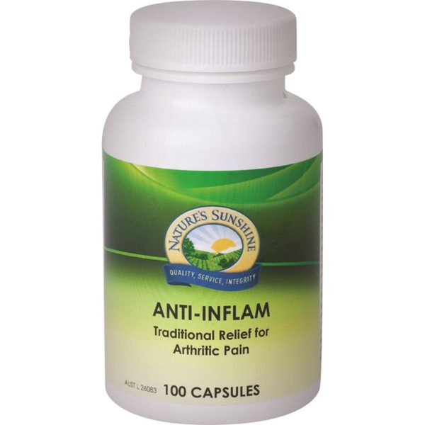 Nature S Sunshine Anti-Inflam 100 Capsules For Sale