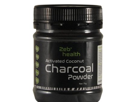 Zeb Health Activated Coconut Charcoal Powder 75g Supply