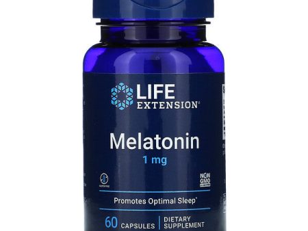 Life Extension Melatonin 1mg 60 Capsules For Sale