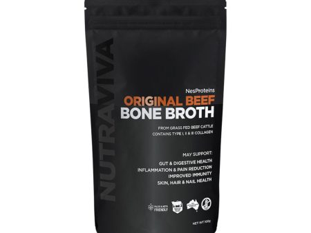 Nutraviva Nesproteins Bone Broth Original Beef 100g Online Hot Sale