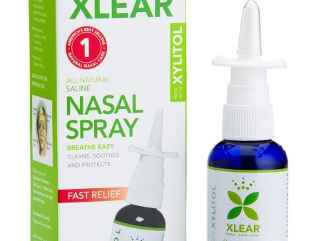 Xlear Xylitol Saline Nasal Spray Fast Relief 1.5 fl oz (45ml) Online now