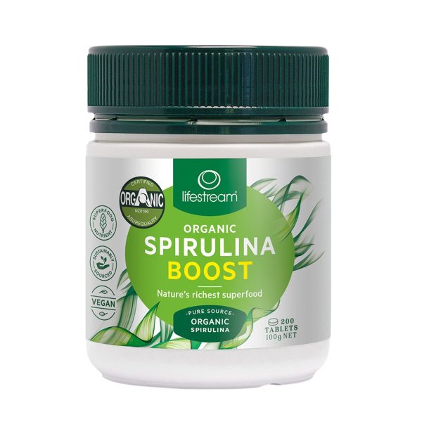 LifeStream Spirulina Org Boost 500Mg 200 Tablets Online