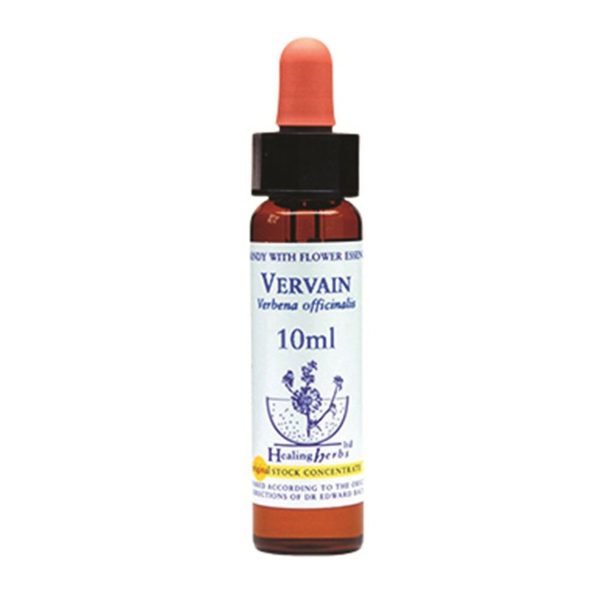 Healing Herbs Vervain Bach Flower Remedy 10ml Supply