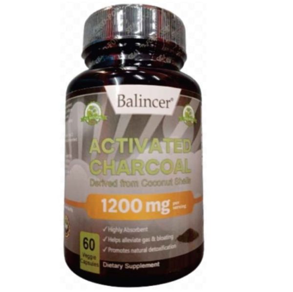 Activated Charcoal (60 Capsules) Sale