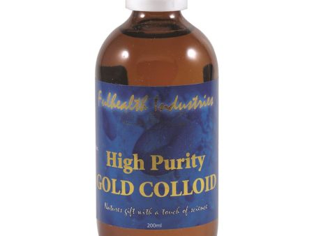 Fulhealth Industries Gold Colloid 200ml For Discount