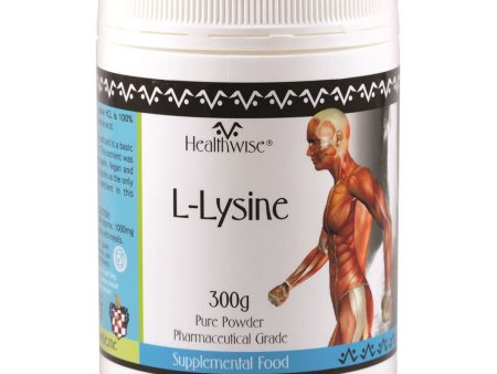 Healthwise L-Lysine Hcl 300g Supply