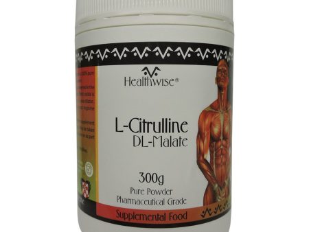 Healthwise L-Citrulline Dl-Malate 300g Online Hot Sale