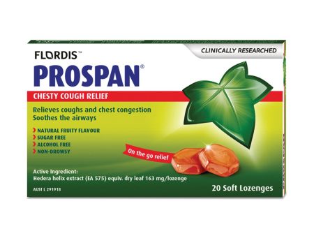 Flordis Prospan Chesty Cough Relief Soft Lozengesx20 Pack Online Hot Sale