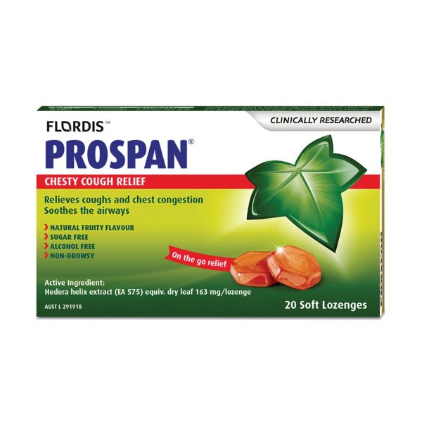 Flordis Prospan Chesty Cough Relief Soft Lozengesx20 Pack Online Hot Sale