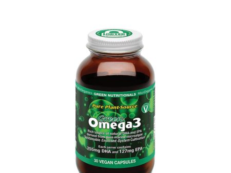 Microrganics Green Nutritionals Green Omega3 30 Veggie Capsules Online