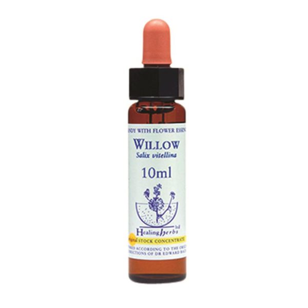 Healing Herbs Willow Bach Flower Remedy 10ml For Sale