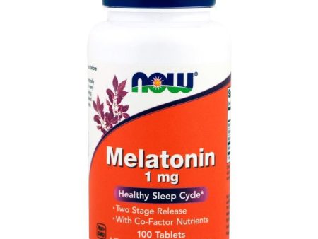 Now Foods Melatonin 1mg 100 Tablets For Discount