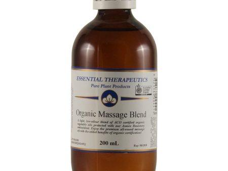 Essential Therapeutics Massage Blend Organic 200ml Hot on Sale