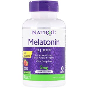 Natrol Melatonin Fast Dissolve Extra Strength Strawberry 5mg 150 Tab Online