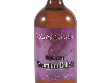 Fulhealth Industries Chromium Colloidal 500ml Online Hot Sale