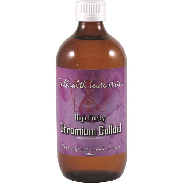 Fulhealth Industries Chromium Colloidal 500ml Online Hot Sale