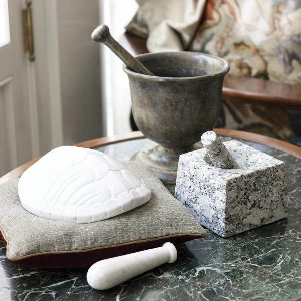 Modern Square Morter & Pestle Online Sale