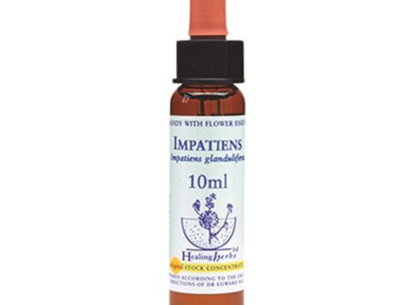 Healing Herbs Impatiens Bach Flower Remedy 10ml For Cheap