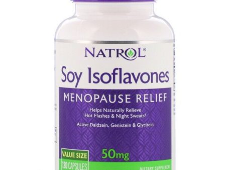 Natrol Soy Isoflavones 50mg 120 Capsules Sale