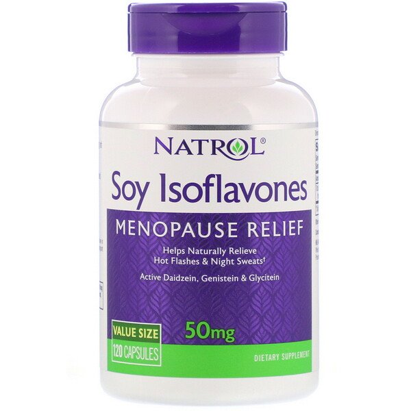 Natrol Soy Isoflavones 50mg 120 Capsules Sale