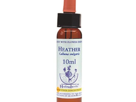 Healing Herbs Heather Bach Flower Remedy 10ml Sale