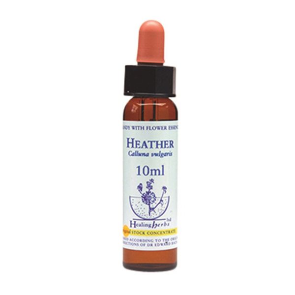 Healing Herbs Heather Bach Flower Remedy 10ml Sale