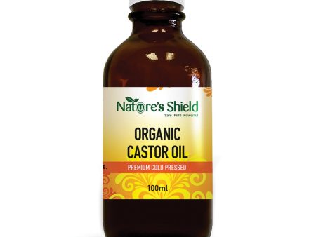 Nature S Shield Organic Castor Oil 100ml For Sale