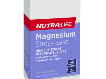 Nutralife Magnesium Stress Ease 30 Capsules Cheap