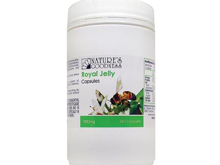 Nature S Goodness Royal Jelly 1000Mg 365 Capsules For Discount