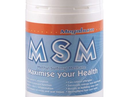 Megaburn Msm 400g Online Sale