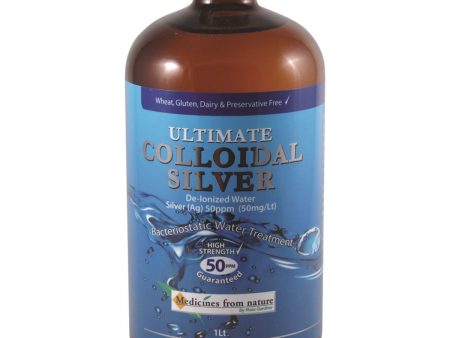 Medicines From Nature Ultimate Colloidal Silver 50Ppm 1L For Cheap