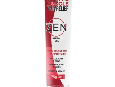 Zen Therapeutics Herbal Gel (Joint & Muscle Pain Relief) 75g Discount